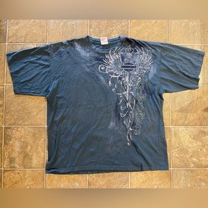 Harley Davidson Affliction style Shirt Men’s 2XL